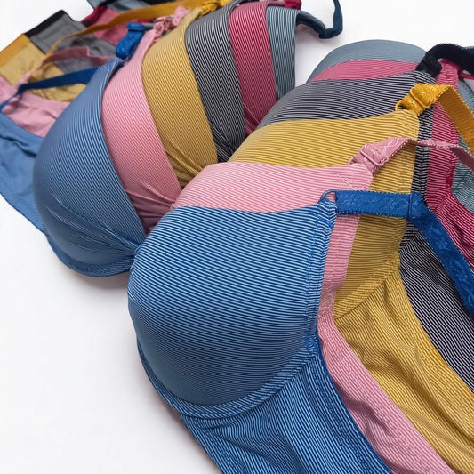 Multi Colour Printed Pushup Bra - Comfartable & Light Weight , 1 Piece