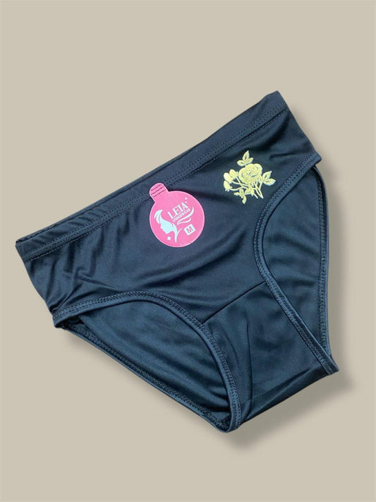 Beige Cotton Embroidered Panties – Pack of 2 (S–XXL)